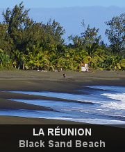 Highlights - La Réunion - Black Sand Beach