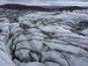 Iceland - Glacier - Black & White